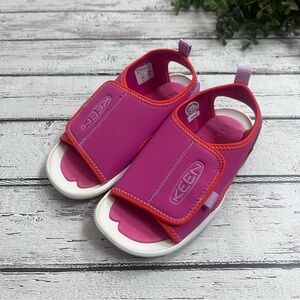 Keen Knotch River Open Toe Sandals Pink Magenta Lilac Chiffon Size 11